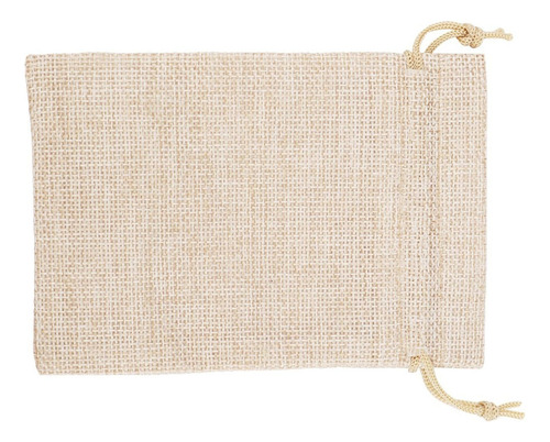 40 Bolsas De Arpillera Con Cordón, 13 Cm X 10 Cm, Joyas De R