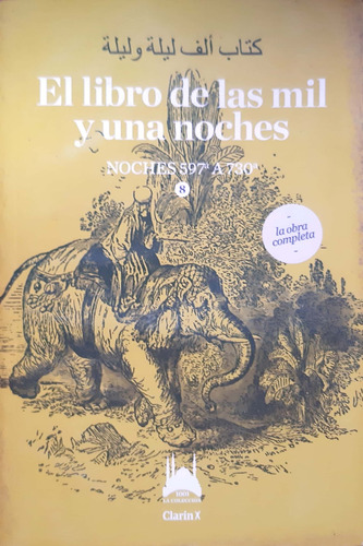 El Libro De Las Mil Y Una Noches Clarín Usado #