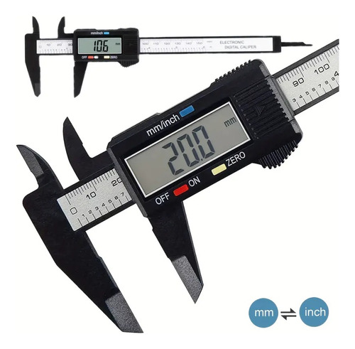 Digital Caliper, Pie De Metro Digital Profesional 0-100mm 