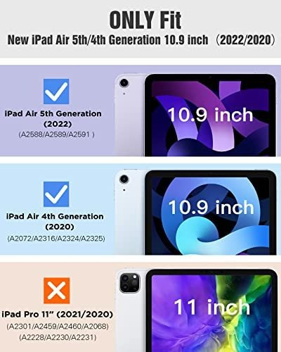 Estuche De Timovo Para El Nuevo iPad Air 5th/4th Qpg2t