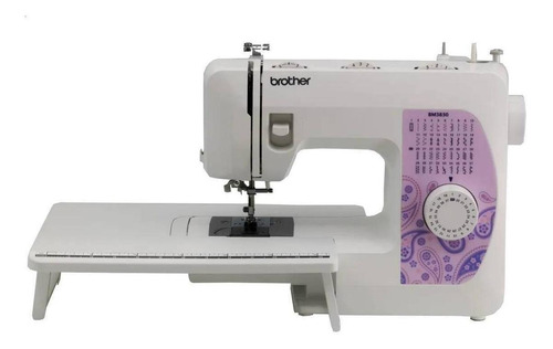 Máquina de coser recta Brother BM3850 portable blanca 220V