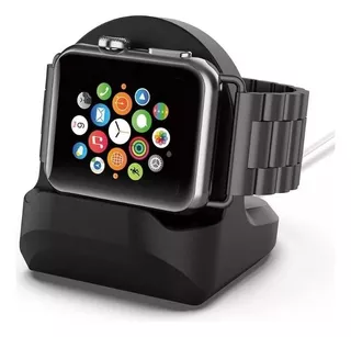 Base De Carga Para Apple Watch Silicona Soporte Stand