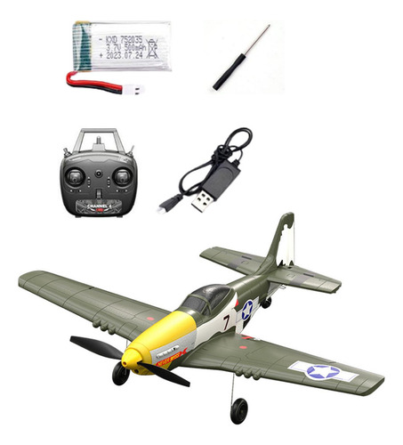 Aeronave Acrobática Rc Modelo De Avião 4 Canais Brinquedos