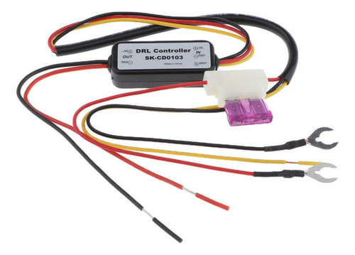 L Luz De Circulación Diurna Para Coche 12-18v 5a Auto Drl