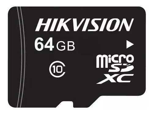 Imagen 3 de 4 de Micro Sd 64gb Clase 10 Hikvision D1 Sdxc V30 Sin Adaptador