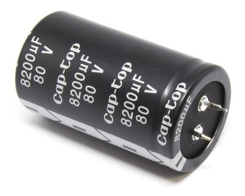 Capacitor Electrolitico Snap 8200uf 80v 