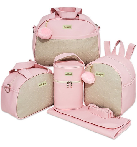 Bolsa Maternidade Kit Completo Menino Menina Luxo Lançamento