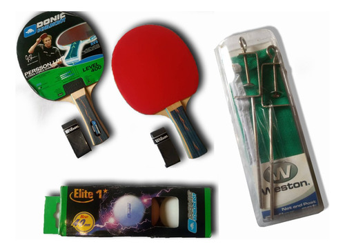 Set De Ping Pong Donic Schildkröt Persson Line, Level 400