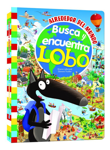 Libro Busca Y Encuentra Gigante De Lobo Alrededor Del Mun...