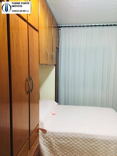 Imagem 12 de 15 de Lindo Apartamento Com 2 Dormitórios E 1 Vaga Em Jordanopolis Em Sbc - 1408