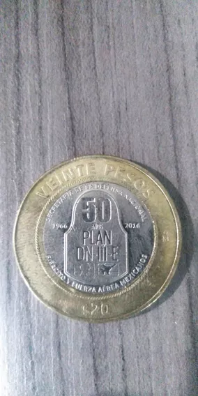 Militar, Moneda 20 Pesos Con Error