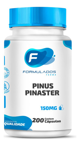 Pinus Pinaster 150mg: Ativo Galena 200 Cápsulas