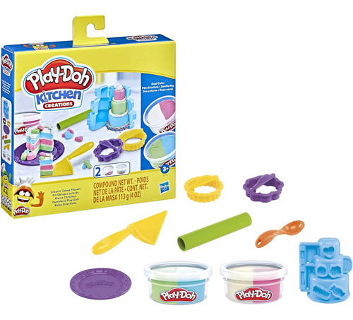 Play-doh Pastelería Set De Juego Incluye 6 Accesorios