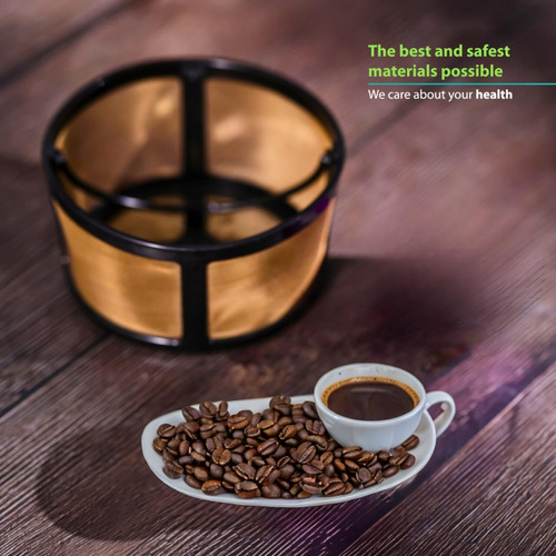 Cesta De Filtro De Café De Malla Reutilizable Para Cafetera