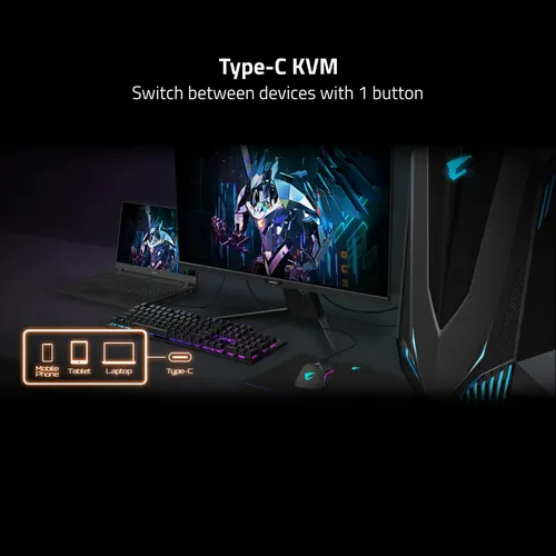 Monitor Gamer Gigabyte Aorus Fo27q2 27 Qd Oled 240hz | Frete grátis
