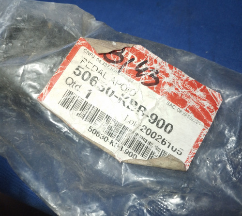 Pedal Apoyo Izquierdo Y Derecho Nx 200 Xr 200r 50630-kbb-900