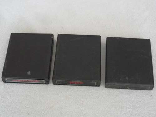 3 Cartuchos Variados Atari Originales Vintge (Usado)