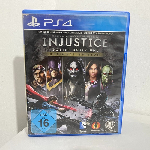 Injustice Gods Among Uns   Ultimate Edition Ps4 Físico