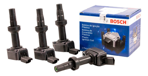 Kit (4) Bobinas Ignicion Bosch Para Citroen C3 2013/ 1.6vti