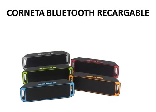 Corneta Bluetooth Recargable A2dp