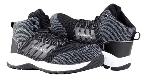 Tenis Bota Van Vien Modelo Vvfn-0010 Con Casquillo