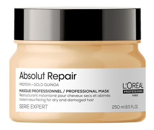 Imagen 2 de 7 de Máscara Absolut Repair Reparación Loreal Pro 250 Ml