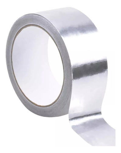 Cinta Adhesiva Doble Cara Aluminio Resistente, 5cm