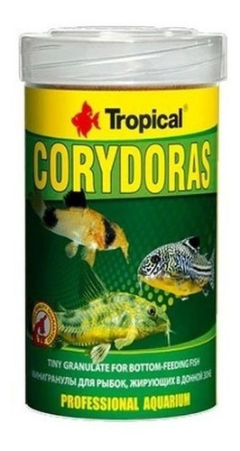 Alimento Para Peces De Fondo Corydoras En Granulos  150gr