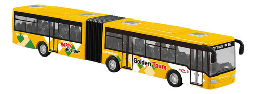 Modelo De Autobús De Tránsito De Simulación, Naranja