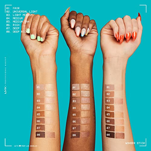 Maquiagem Profissional Contour Stick Nyx Wonder Stick Medium