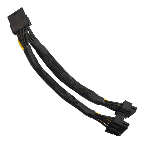 Imagen 5 de 7 de Cable Adaptador Splitter 8 Pin A 2x Pcie 8 Pin 6+2 Reforzado