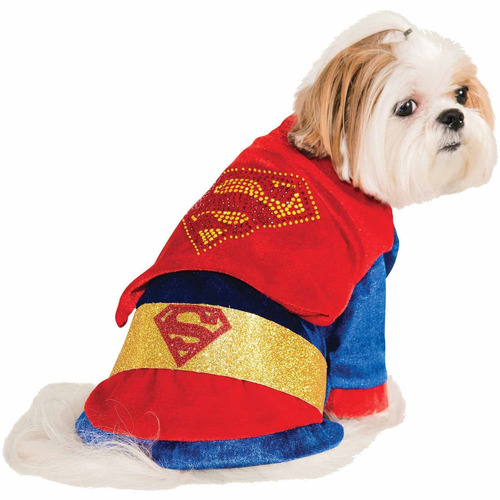 Disfraz Para Mascota Superman Halloween (varias Tallas)