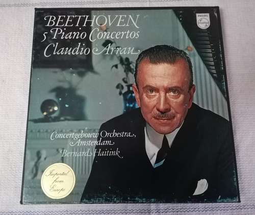 Beethoven - 5 Piano Concertos - Arrau / Haintink 5 Lp