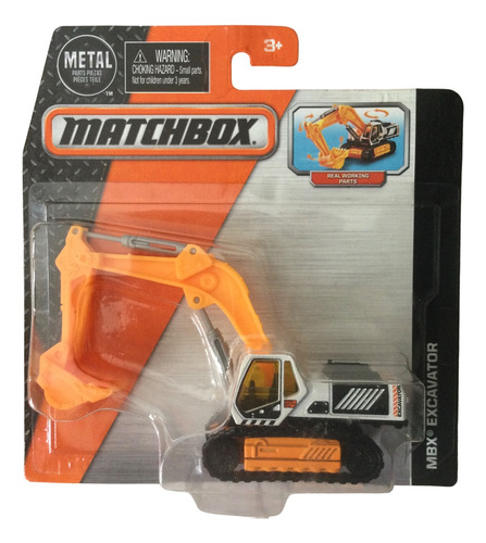 Matchbox Working Rigs Mbx Excavator