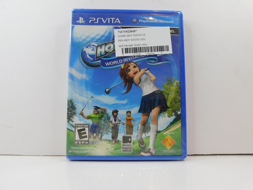 Hot Shots Golf - Juego Original Ps Vita - Nuevo