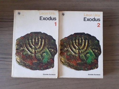 Livro Exodus 1 E 2 Volumes Leon Uris S14