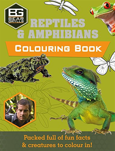 Libro Bear Grylls Colouring Books: Reptiles De Grylls, Bear