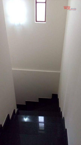 Imagem 14 de 30 de Sobrado À Venda, 179 M² Por R$ 660.000,00 - Parque Novo Oratório - Santo André/sp - So0863