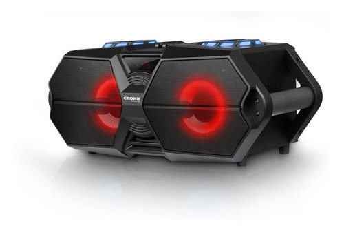 Parlante Portatil Bluetooth 800w Crown Mustang Djs-650bt