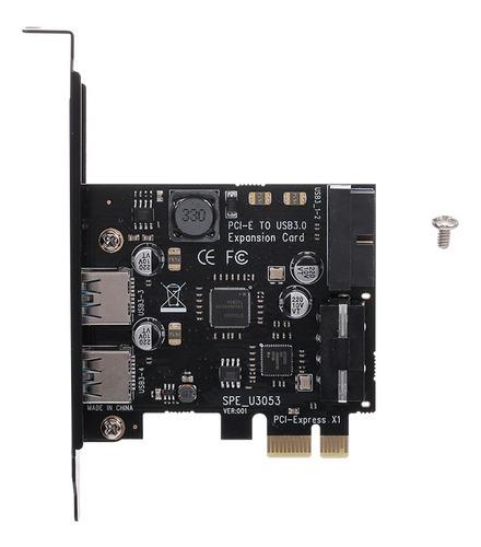 Stw Pci-e A Usb 3.0 Tarjeta Pci Express De 2 Puertos Mini Pc