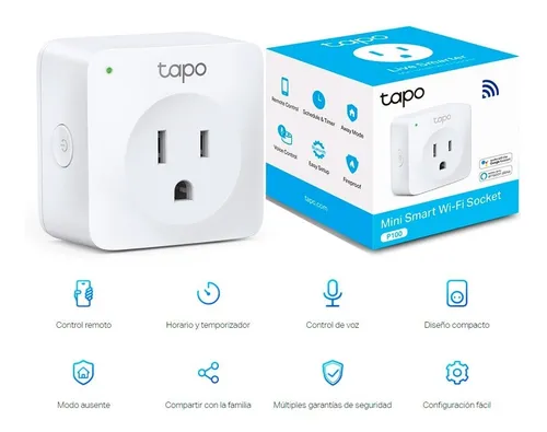 ENCHUFE WIFI INTELIGENTE TP-LINK TAPO P100