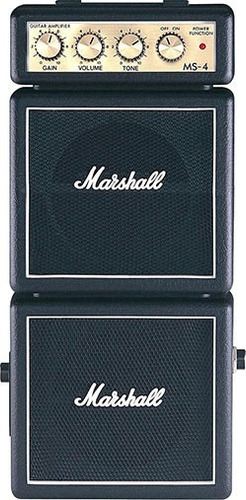 Mini Amplificador P/ Guitarra Marshall - Ms-4 Stack - Ap0057