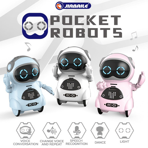 Mini Robot Juguetes Que Repit Rcn Robots Talking Para Niños 
