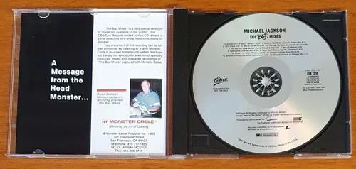 Cd - Michael Jackson - Bad Mixes Customizado | MercadoLivre