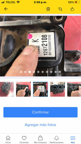 12672108 Múltiple Admisión Spark 1.4 Modelo 2016 A 2022 (Usado)
