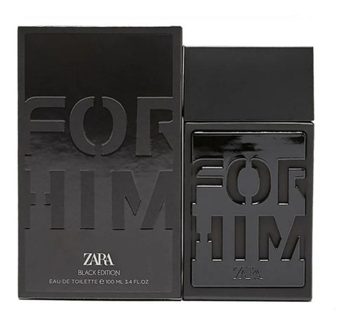 Perfume Zara For Him Black Edition X 100 Ml Original