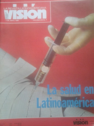 Revista Visión 7 Abril 1986 / Salud Latinoamérica