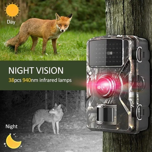 Imagen 4 de 10 de Cámara Caza Trampa Nocturna Ceva Video Full Hd Rastreo 16mp