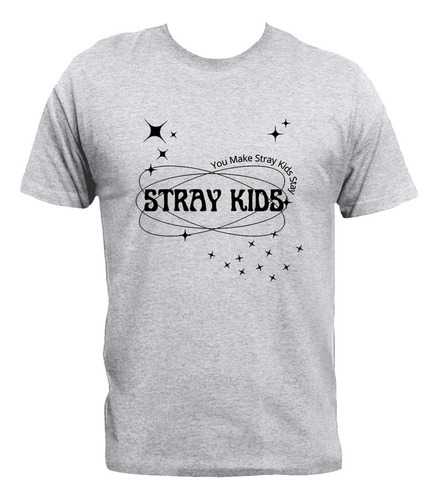 Remera Stray Kids K-pop You Make Stray Kids Stay