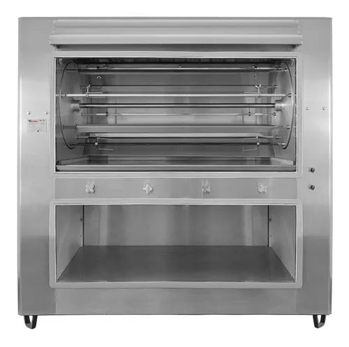 comprar Rosticero Horno Parrilla Acero Inoxidable 80 Pollos Valmex